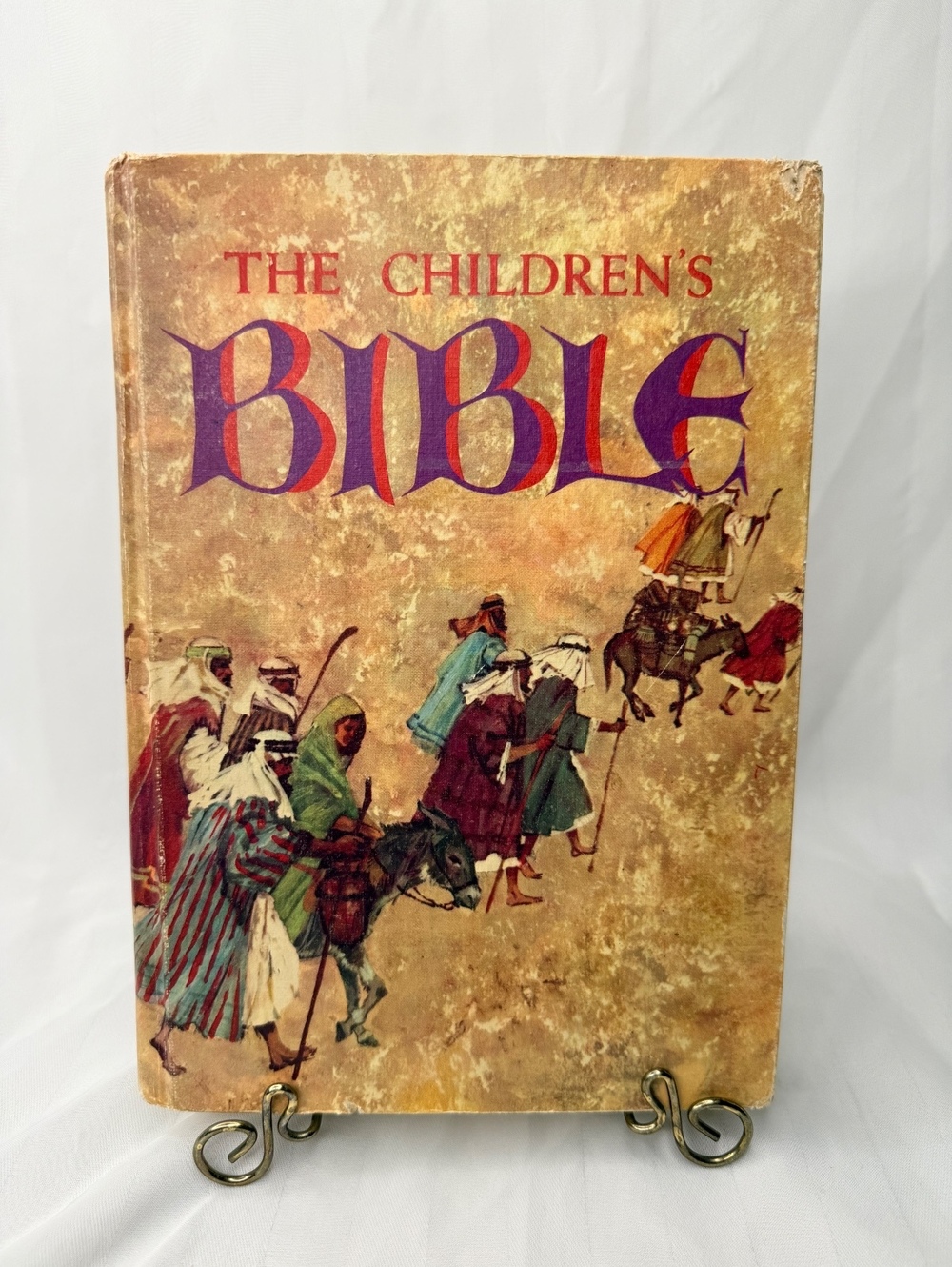 Vintage 1965 Golden Press The Children’s Bible Illustrated